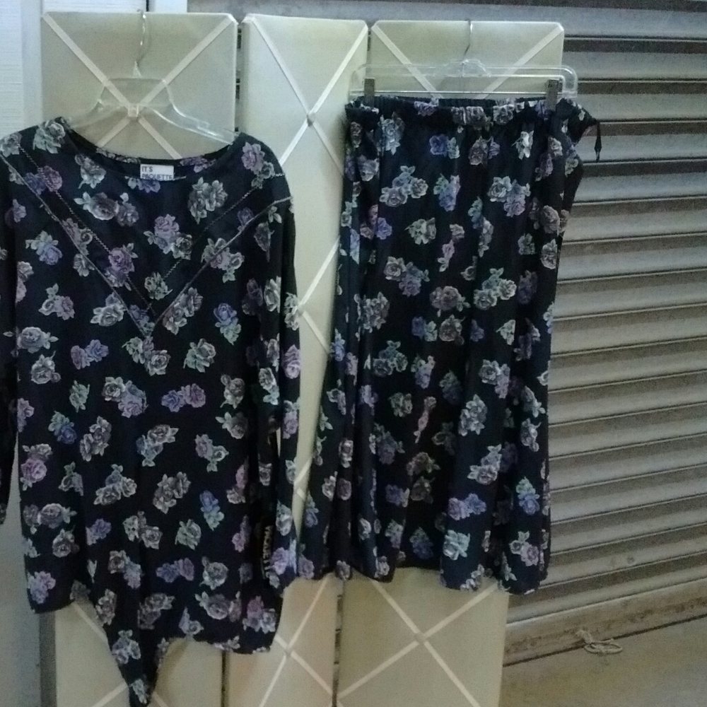 Two piece skirt